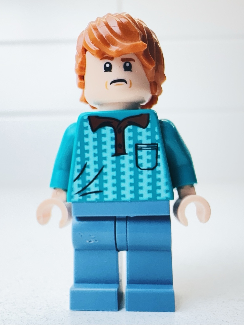 LEGO Minifig -  Ron Weasley Polo Shirt - Harry Potter hp231